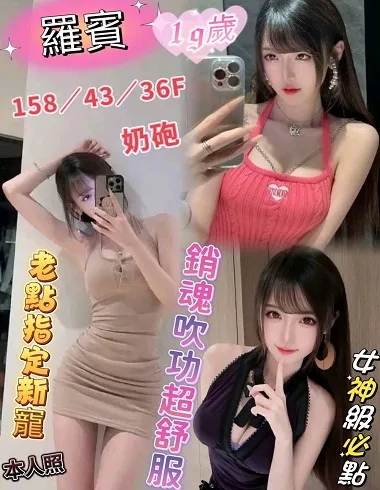 羅賓 台南市 19歲 F罩杯